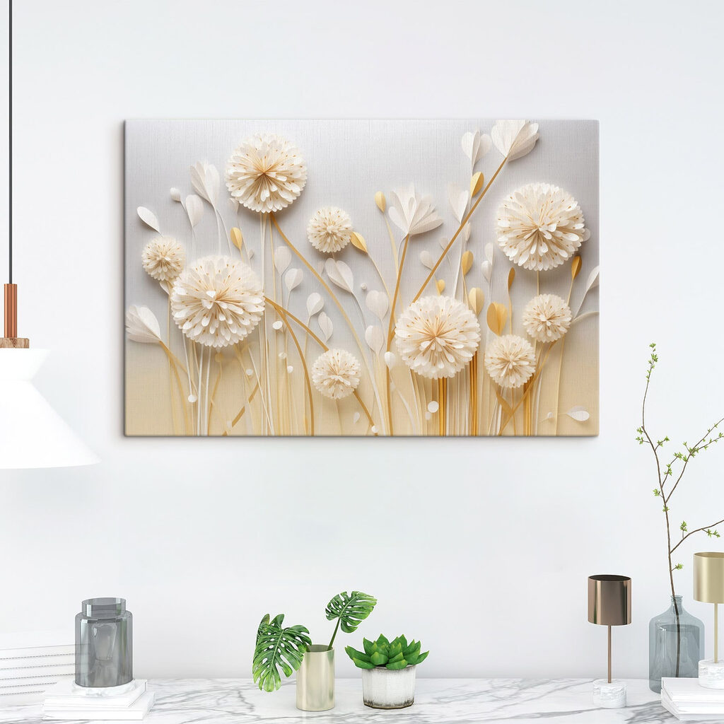 Fiori rotondi su steli — ambiente 2