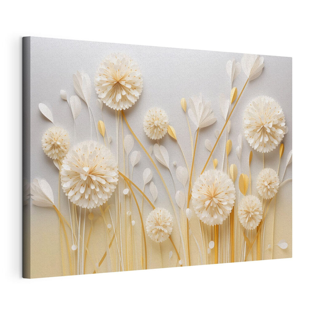 Fiori rotondi su steli — vista del prodotto