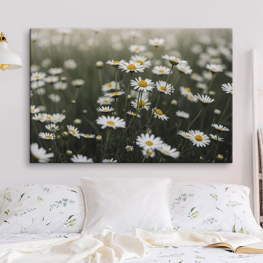 Fiori nell’erba in un ambiente
