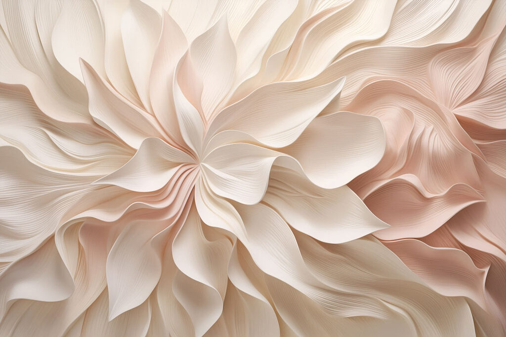 Petali arricciati — design completo