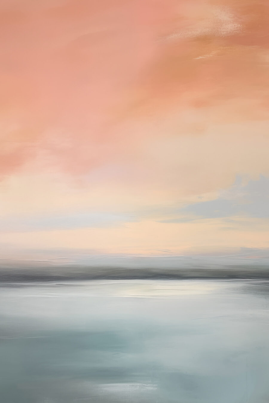 Cielo corallo sul silenzio — design completo