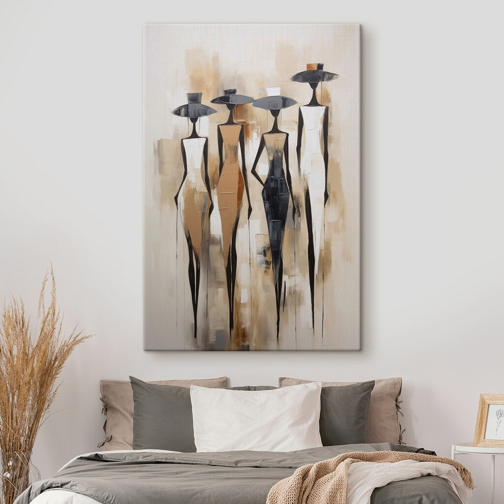 Figure dai cappelli alti — ambiente 2