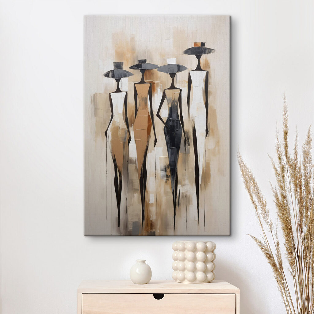Figure dai cappelli alti — ambiente 1