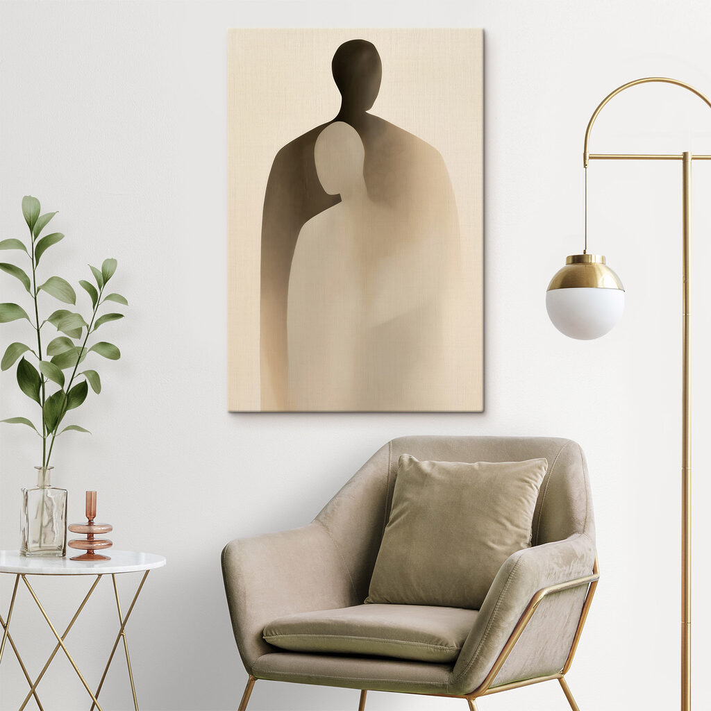 Ombra di una figura in un ambiente