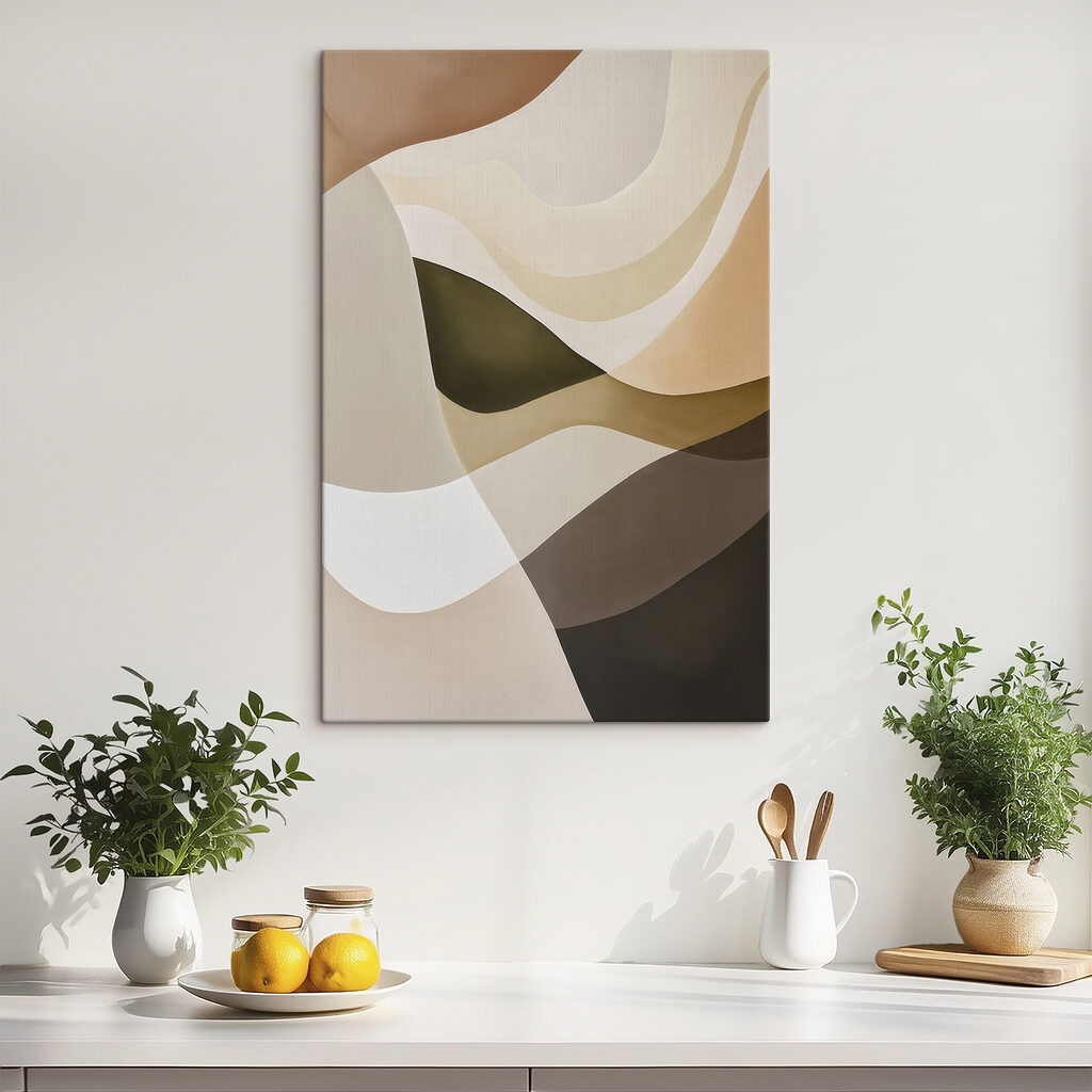 Campi ondulati color terra — ambiente 2