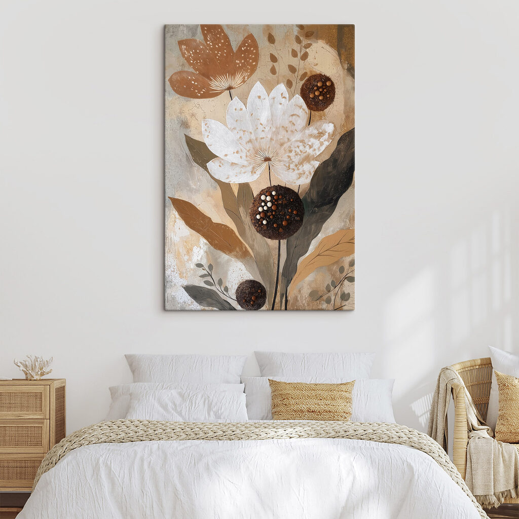 Fiori con cuori punteggiati — ambiente 2