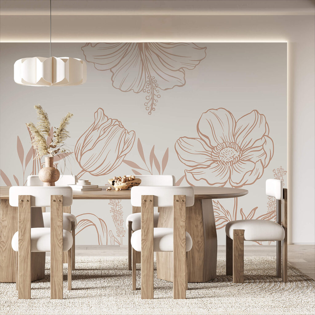 Fiori in contorno — ambiente 2