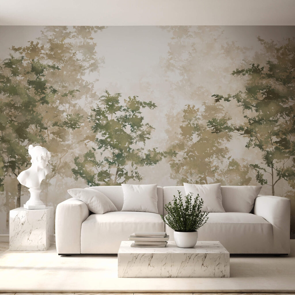 Alberi nella nebbia — ambiente 1