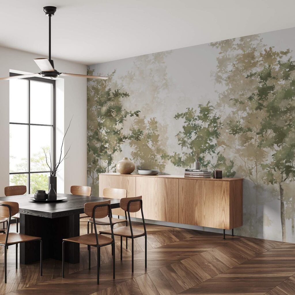 Alberi nella nebbia — ambiente 3