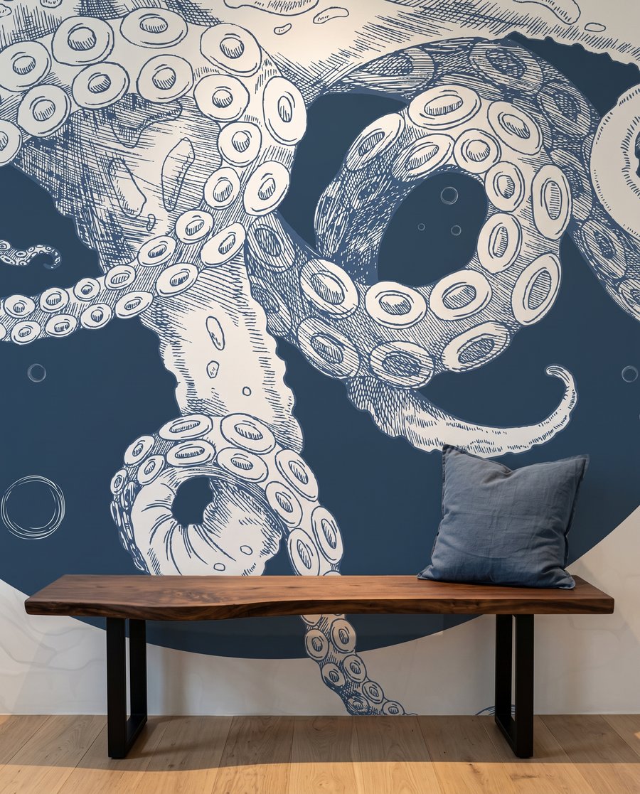 Polpo con tentacoli — ambiente 7