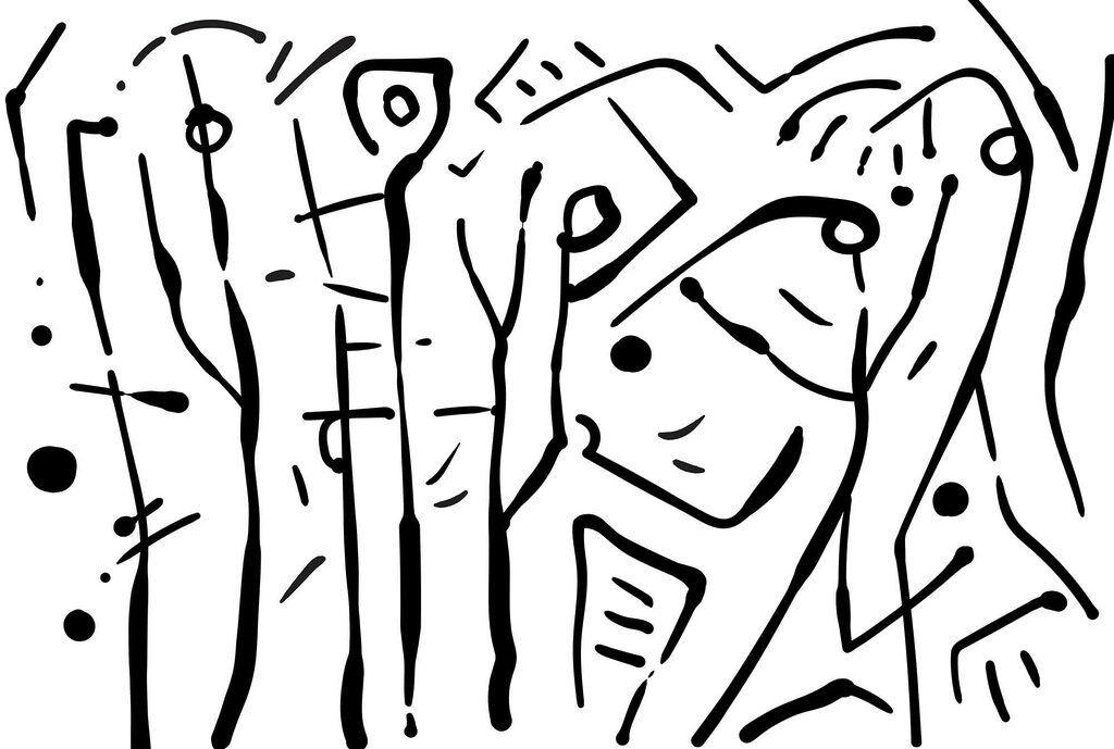 Figure in linee sciolte — design completo