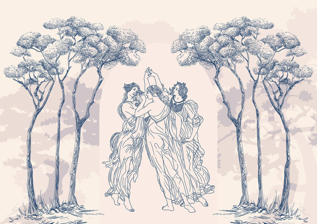 Danza tra gli alberi — design completo