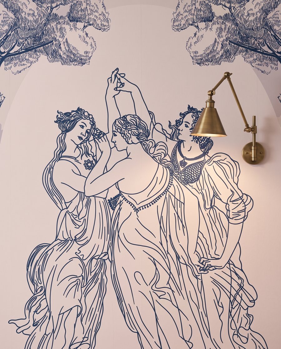 Danza tra gli alberi — dettaglio