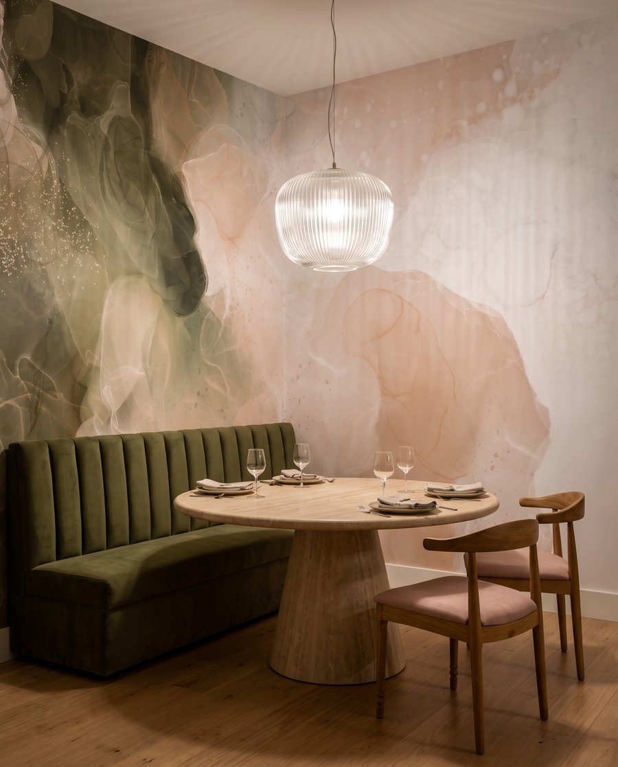 Colore che sfuma in un ambiente