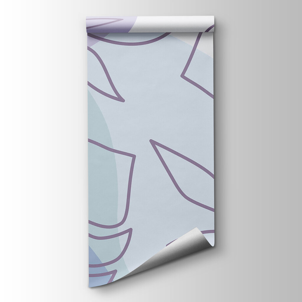 Grandi foglie in pastello — vista del prodotto