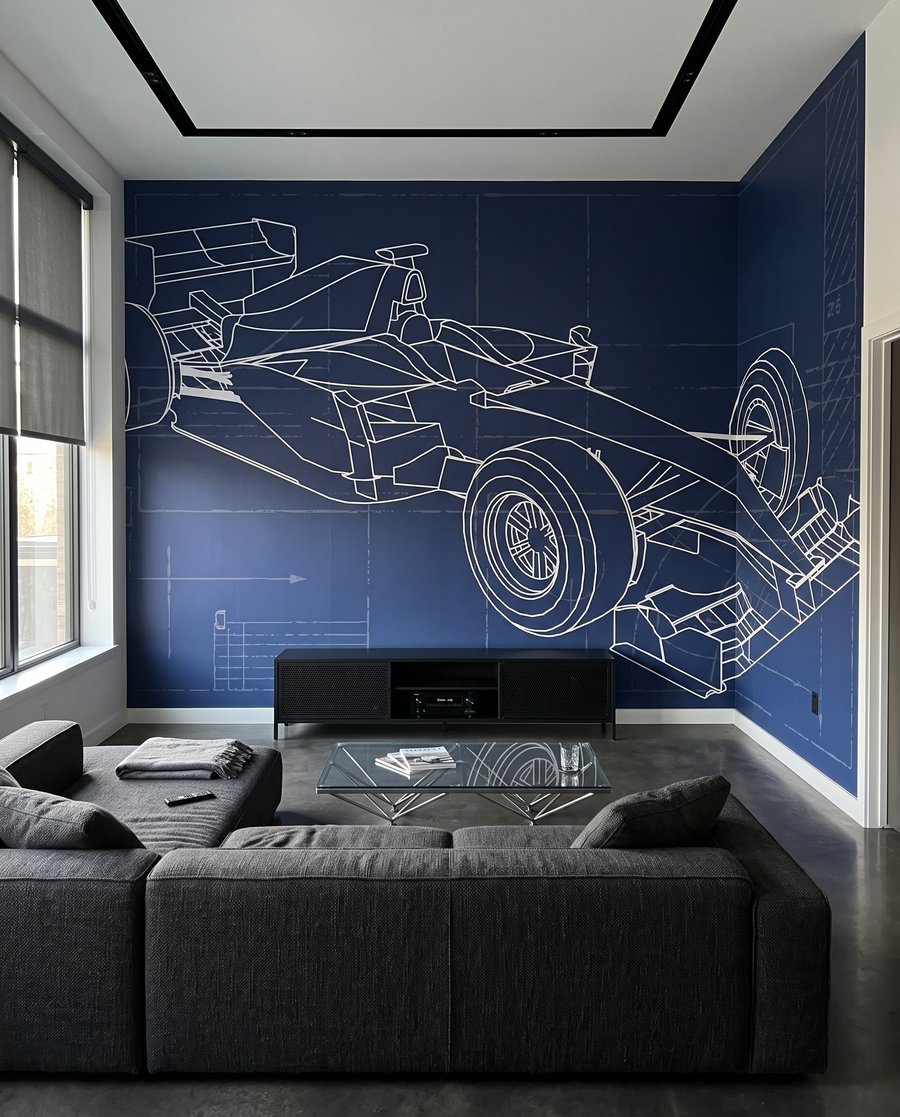 Bolide in linee tecniche — ambiente 4