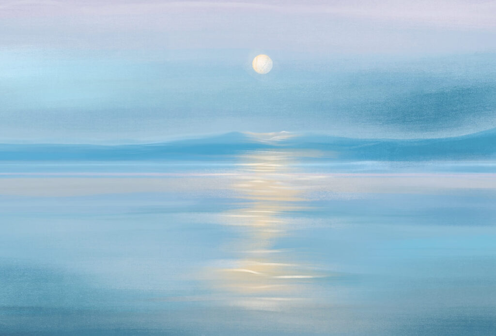 Luna sul mare — design completo