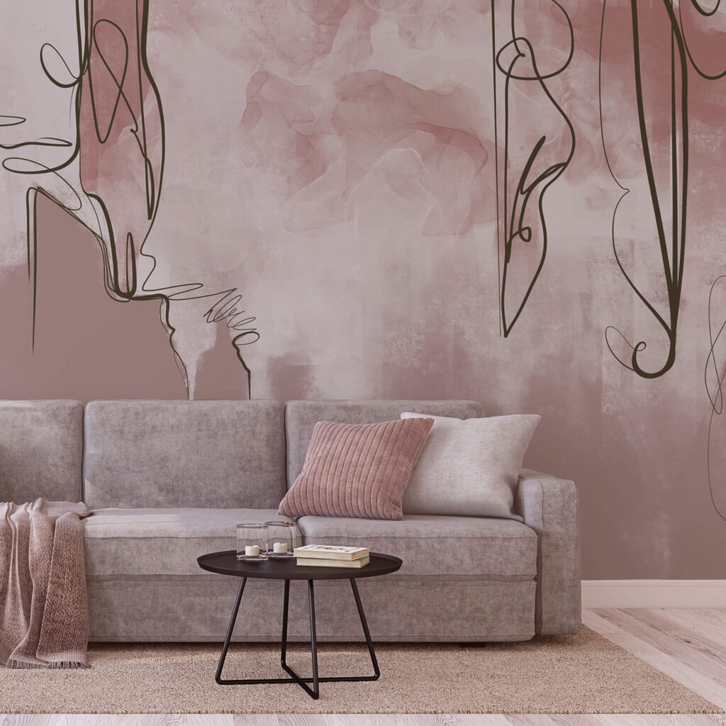 Volti tra veli rosa — ambiente 4