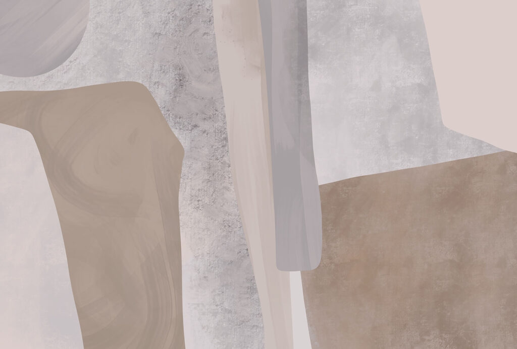Forme arrotondate color terra — design completo