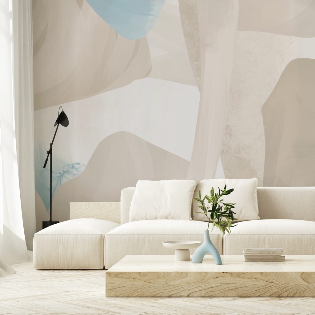 Forme pastello dipinte — ambiente 1