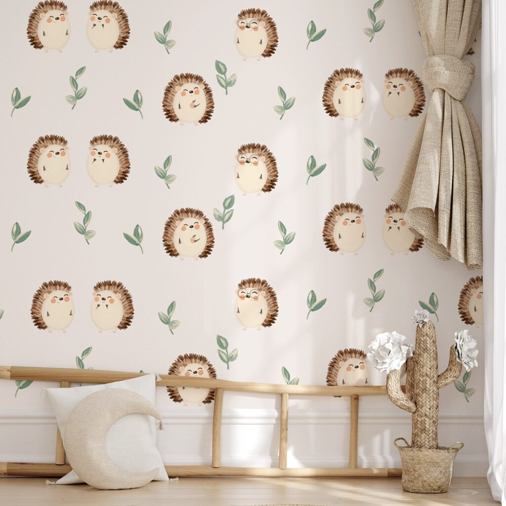 Ricci tra piccoli rami — ambiente 1