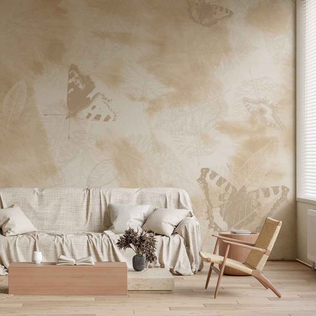 Farfalle tra macchie chiare — ambiente 2