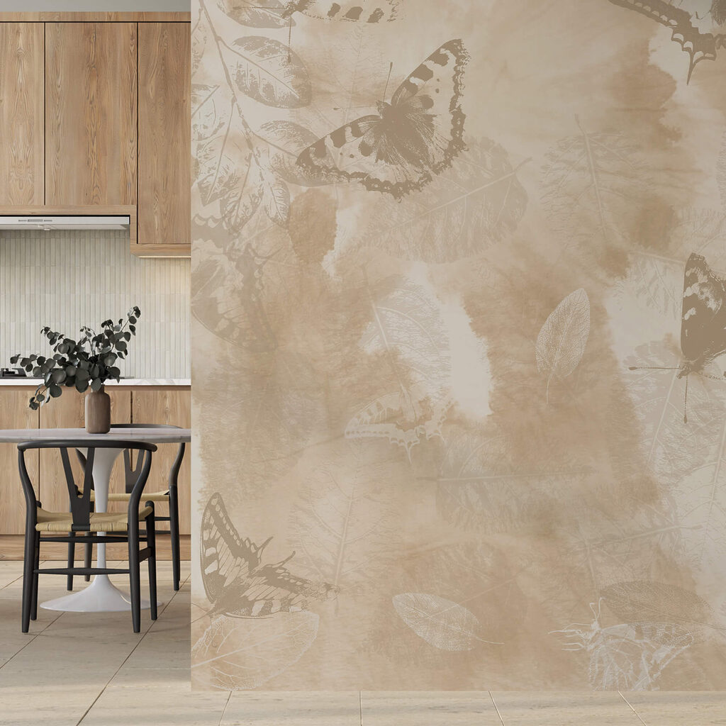 Farfalle tra macchie chiare — ambiente 3