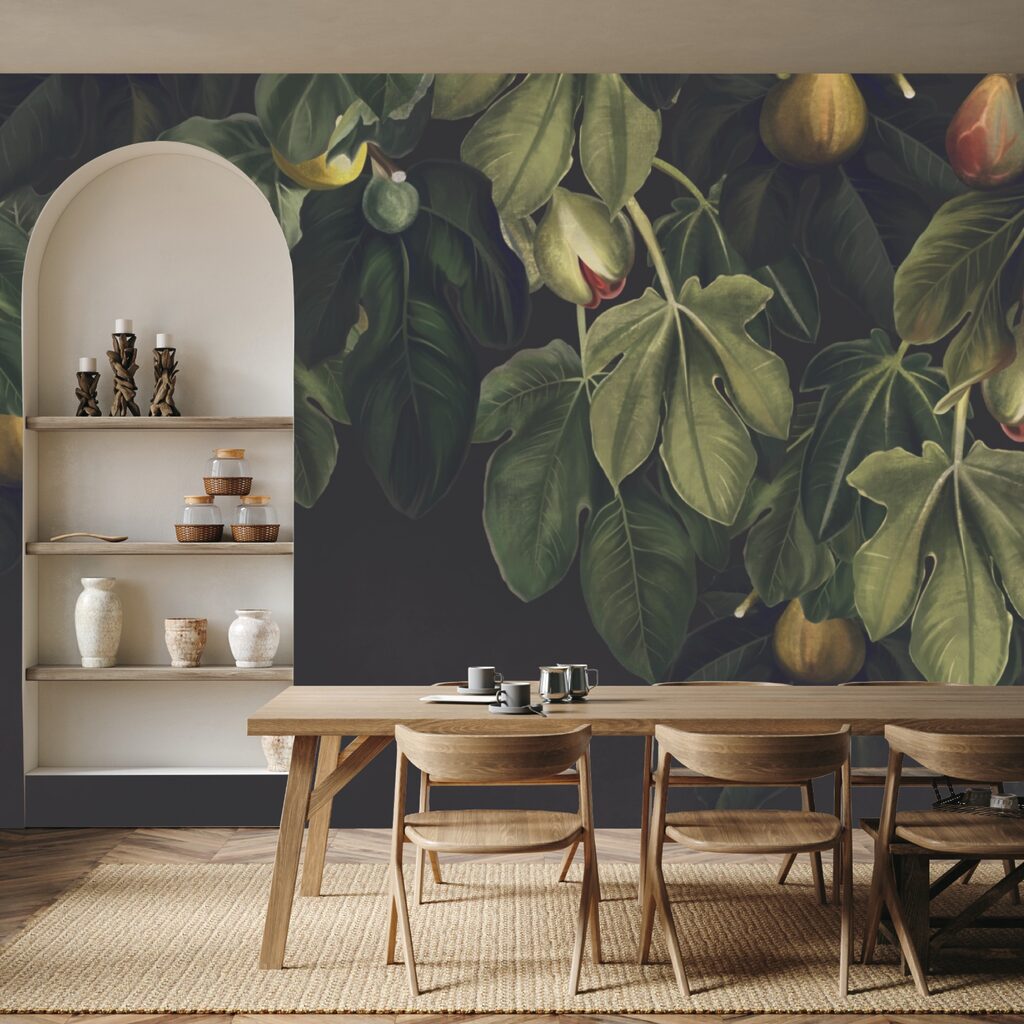 Fichi tra foglie scure — ambiente 3