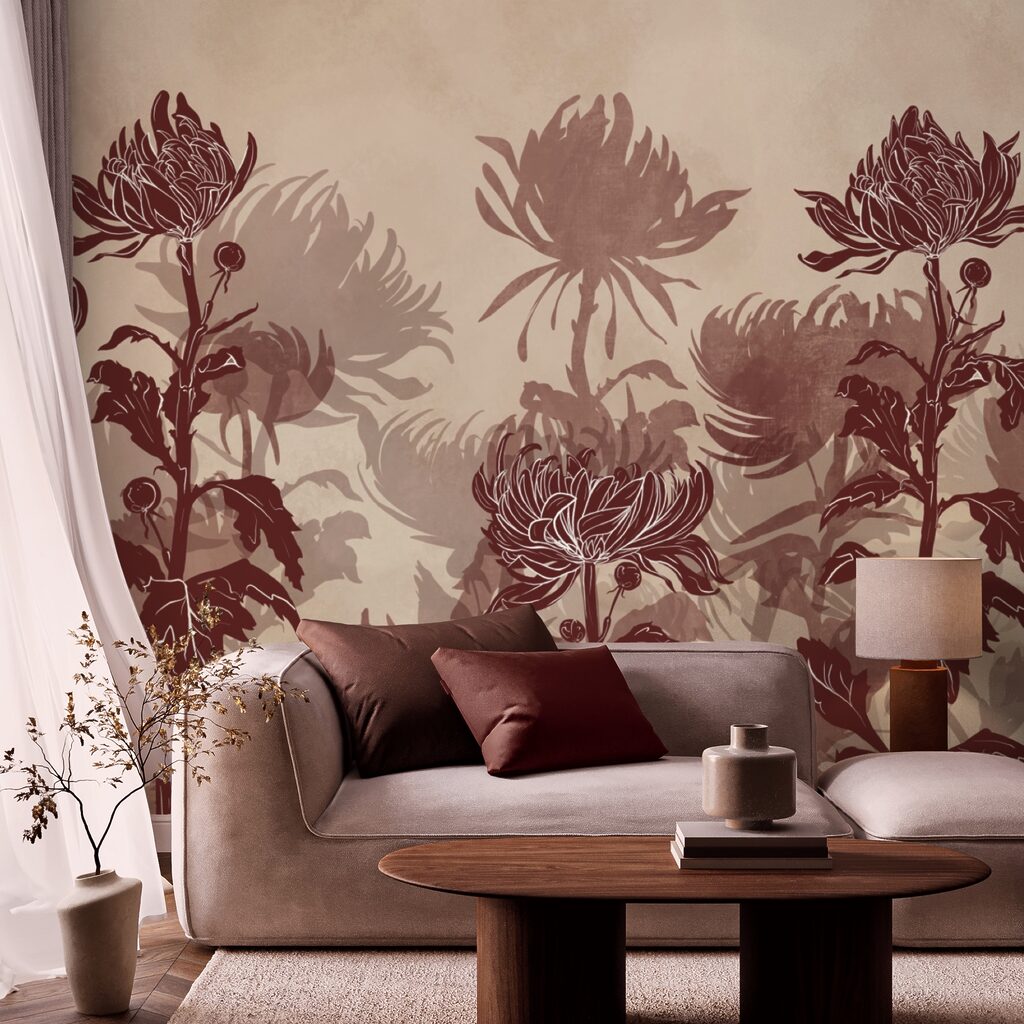 Fiori in bordeaux — ambiente 1