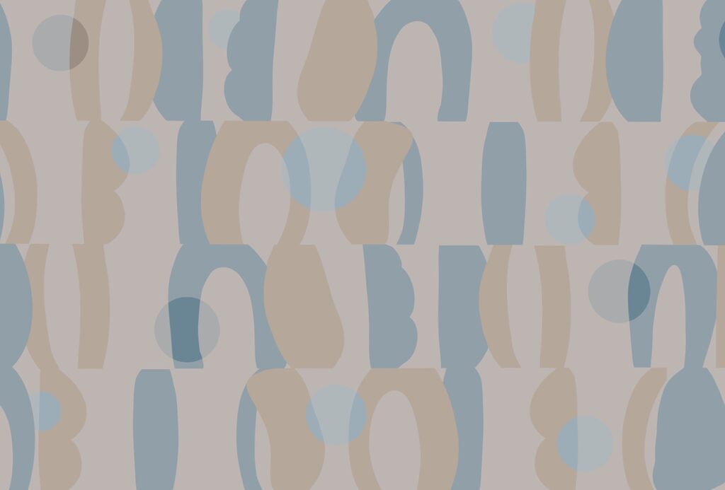 Ritmo di forme arrotondate — design completo