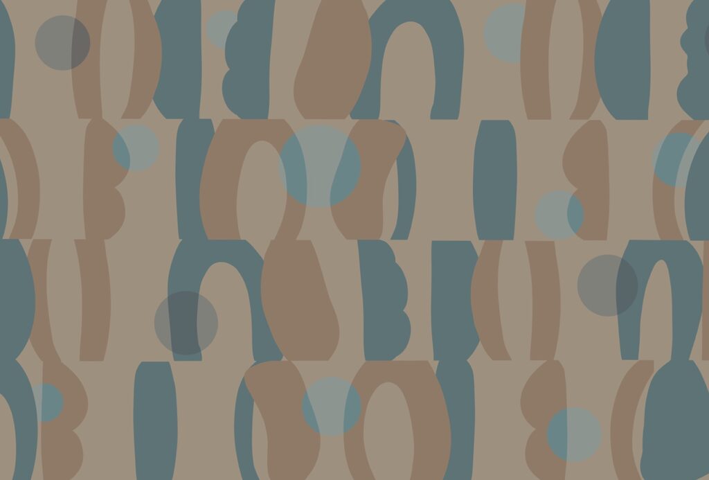 Ritmo di forme arrotondate — design completo