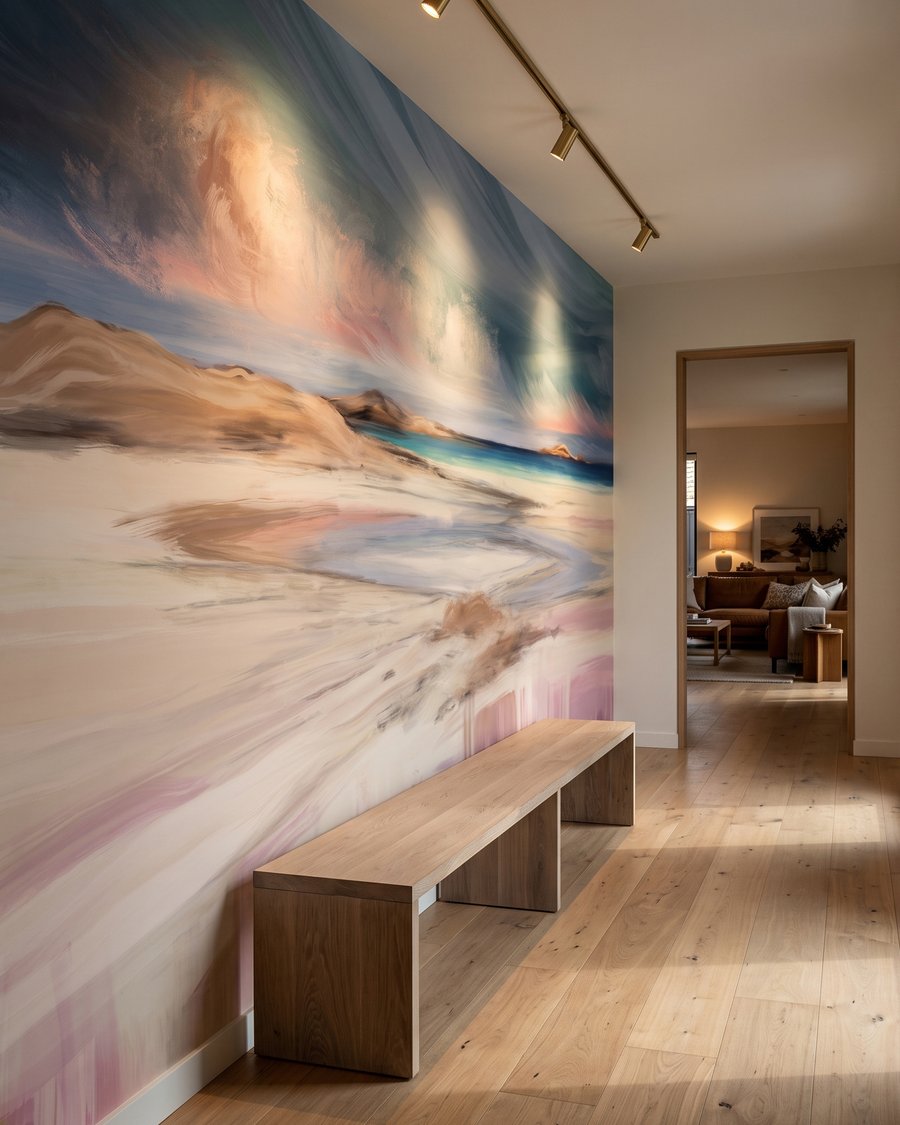 Luce rosa sul mare — ambiente 6