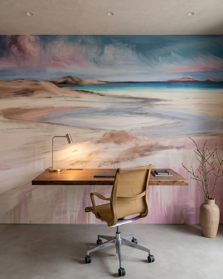 Luce rosa sul mare — ambiente 7