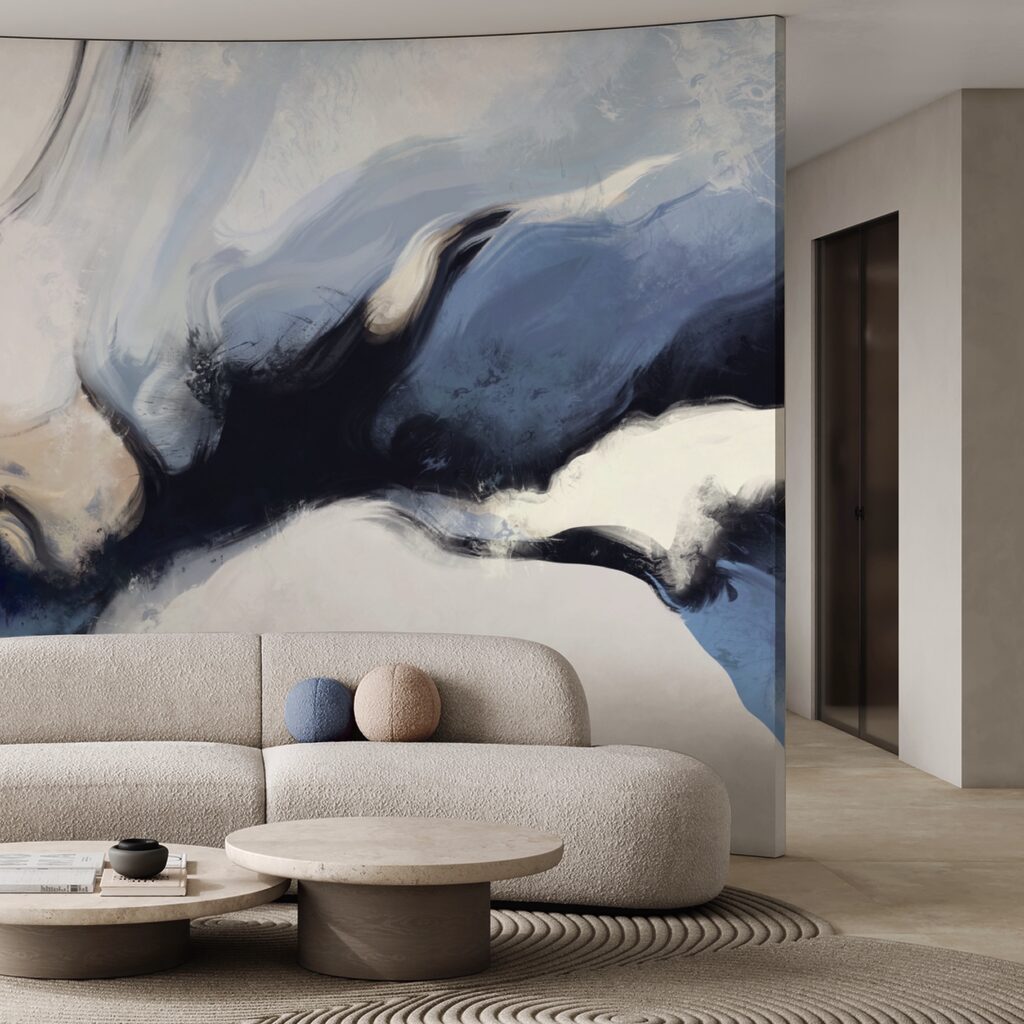 Corrente blu nella luce — ambiente 3