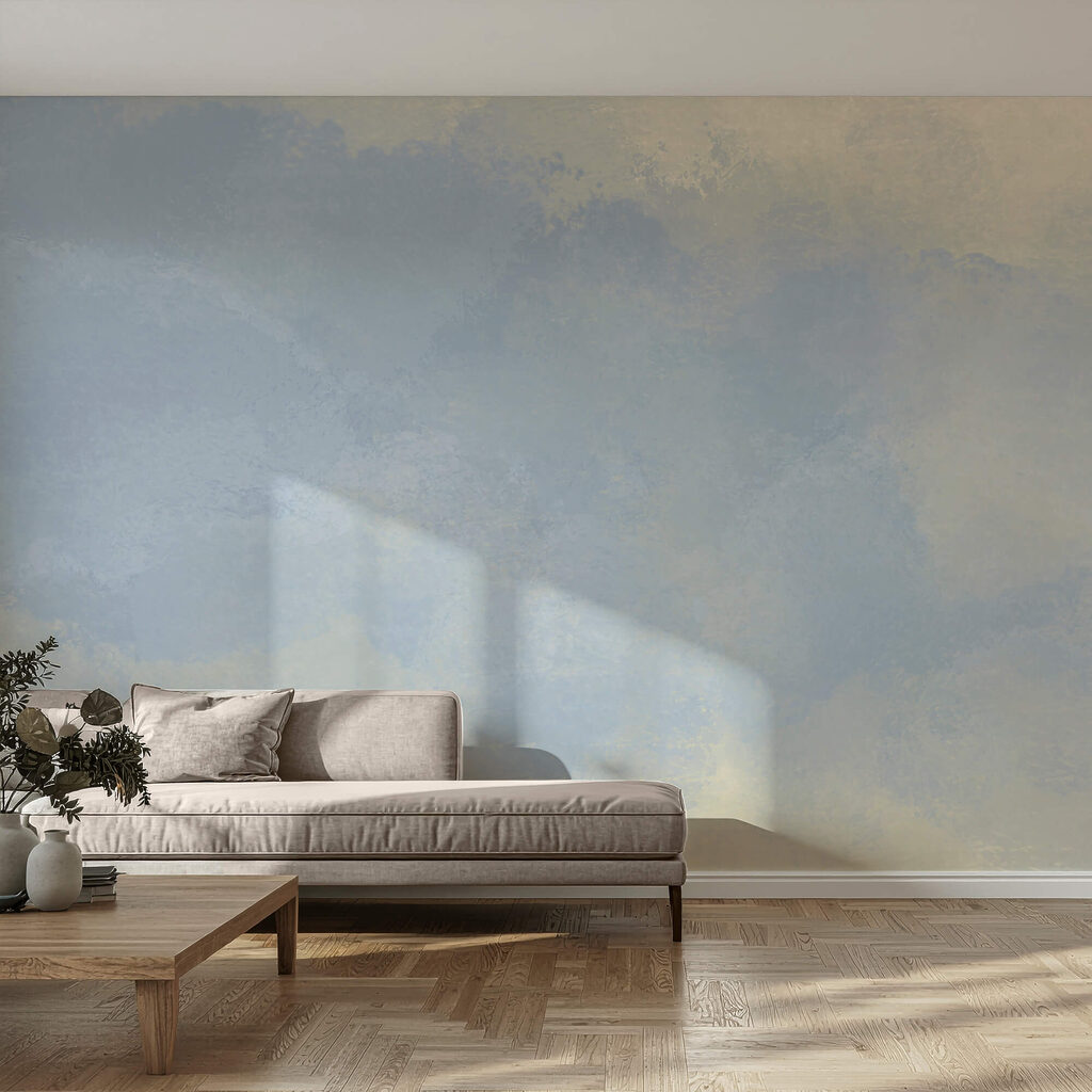 Nuvole di vernice azzurra — ambiente 1