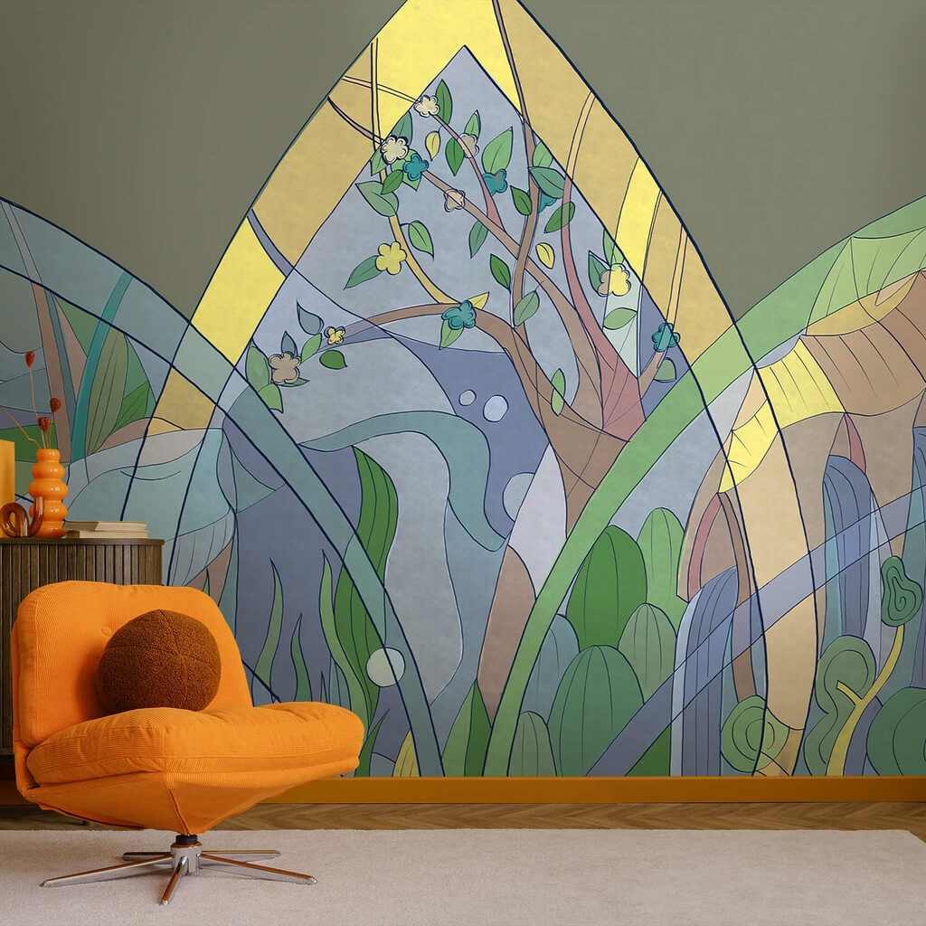 Albero in vetrata — ambiente 1