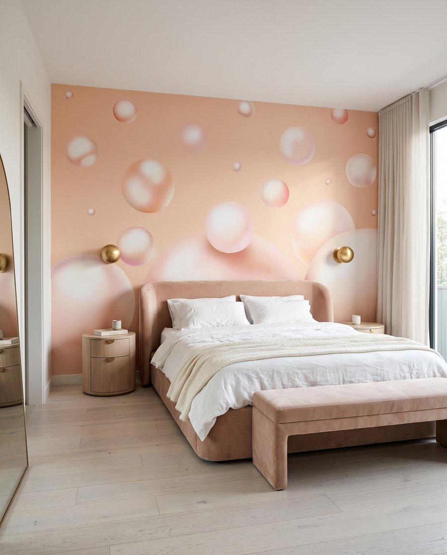 Bolle lucenti che fluttuano — ambiente 2