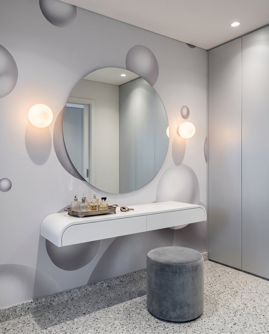 Bolle lucenti che fluttuano — ambiente 2