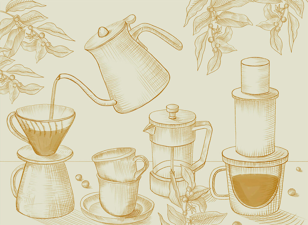 Rituali del caffè — design completo