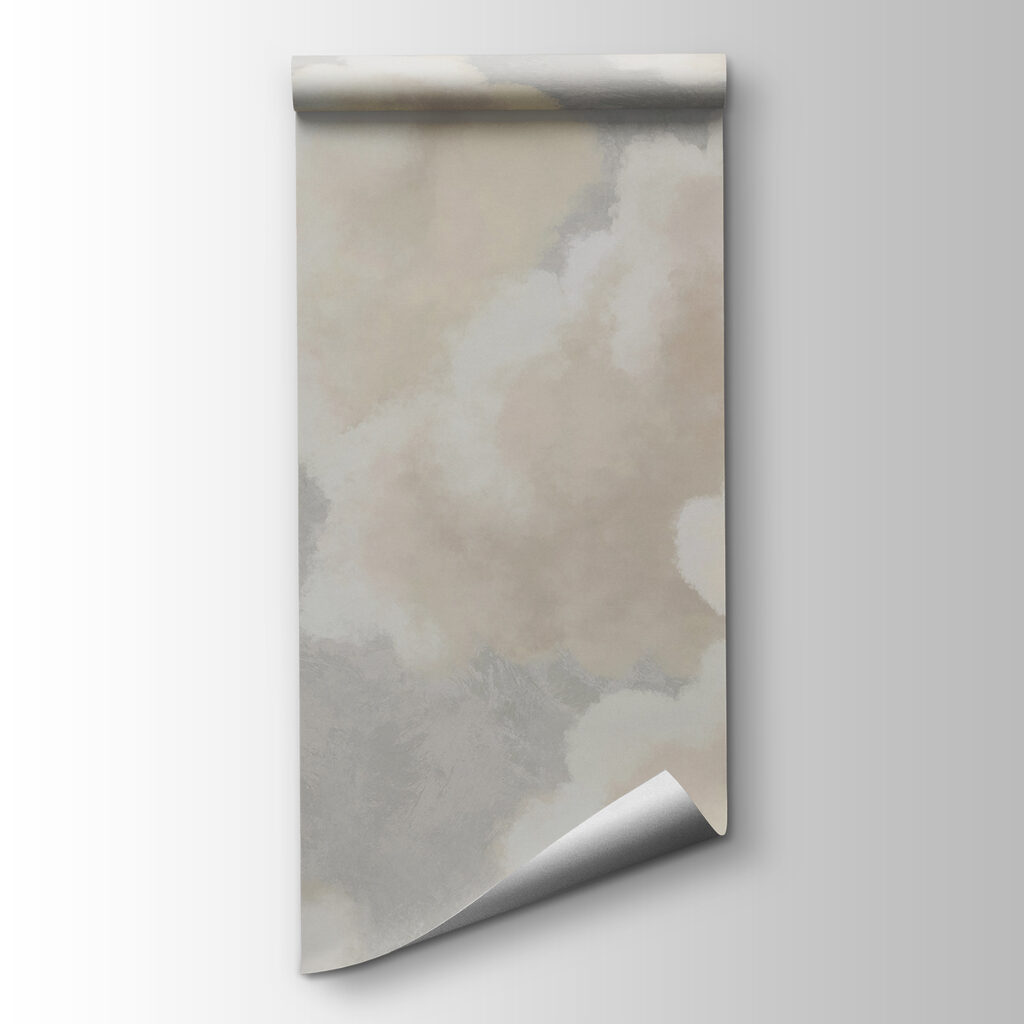 Nuvole crema su grigio — vista del prodotto