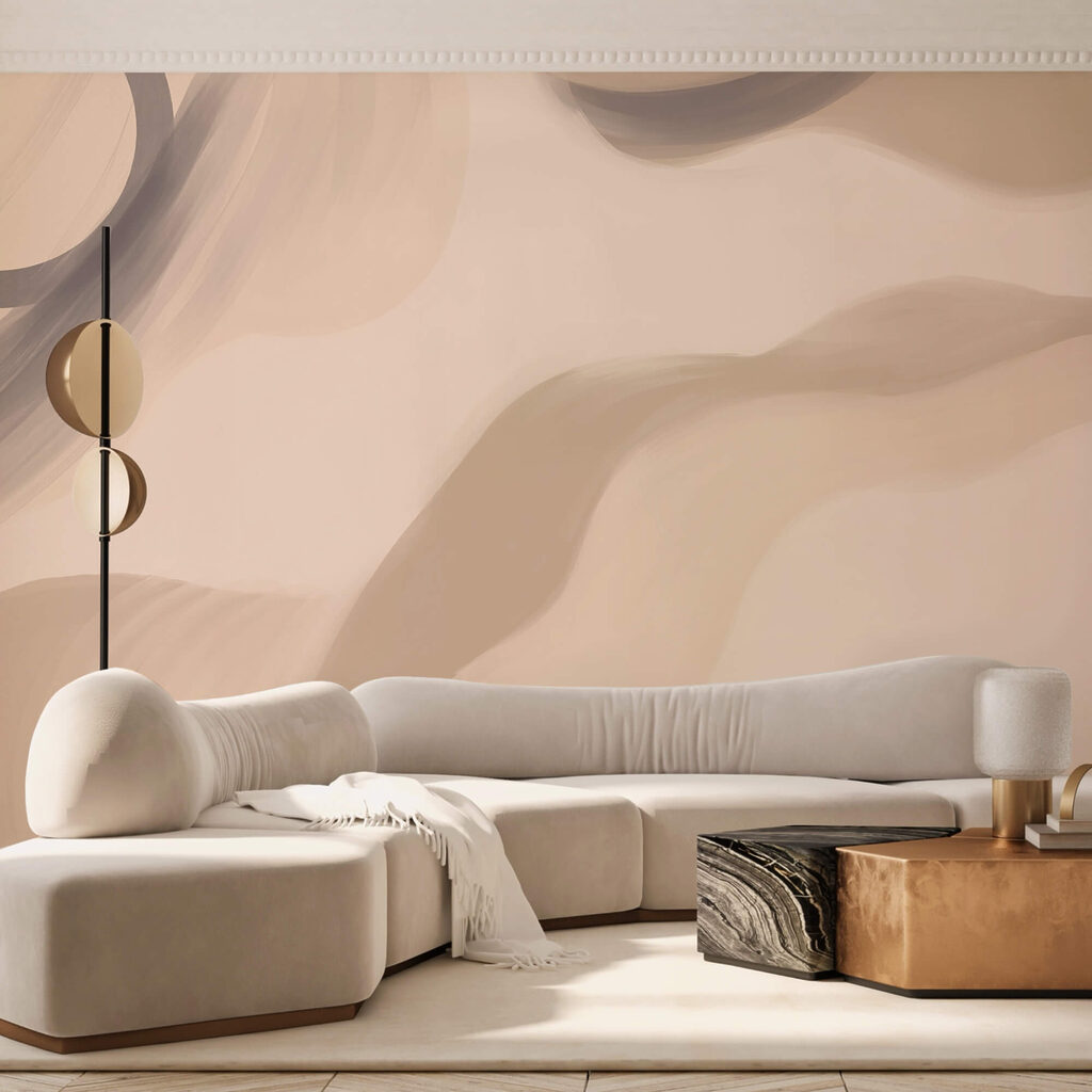 Ampie pennellate astratte — ambiente 2
