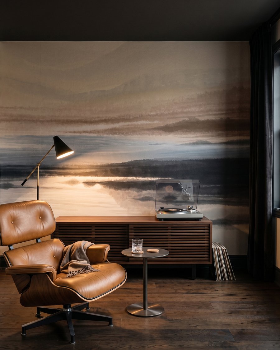 Lago in morbide pennellate — ambiente 4