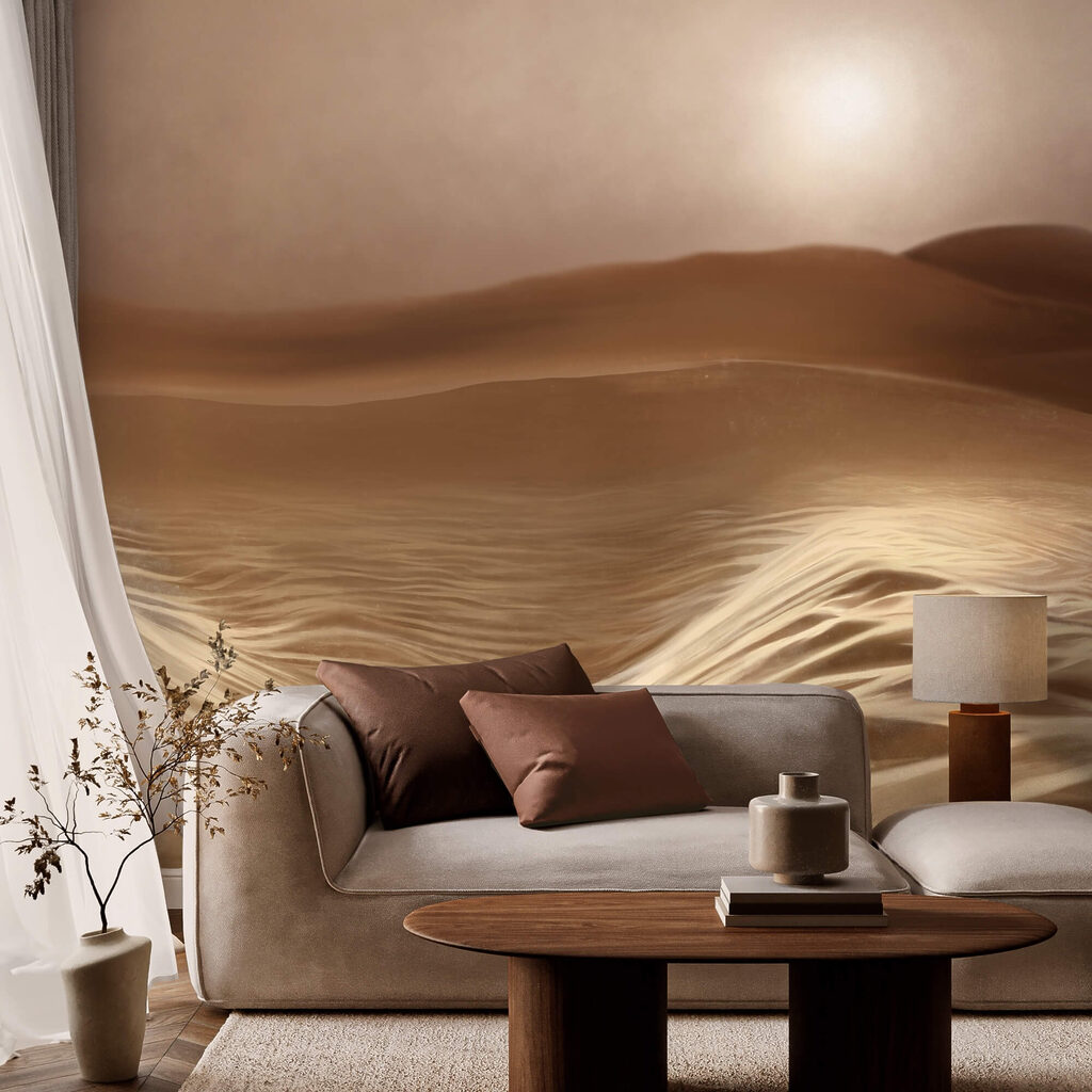 Sole sulle dune ondulate — ambiente 2