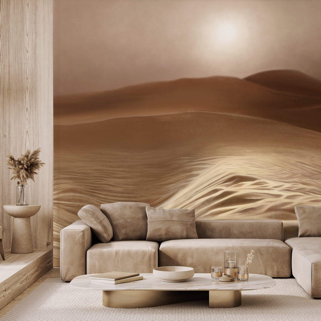 Sole sulle dune ondulate — ambiente 4