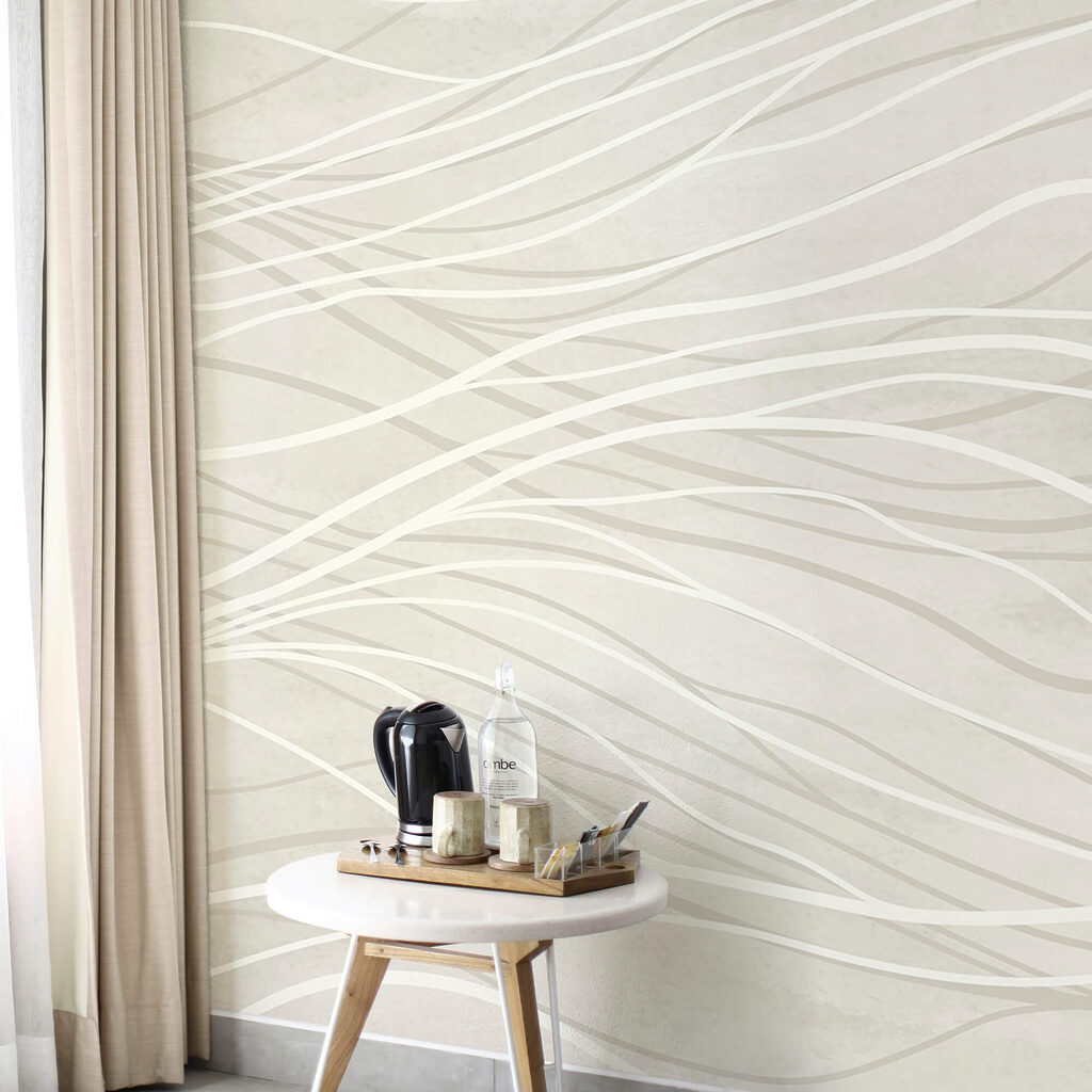 Rete di linee chiare — ambiente 3
