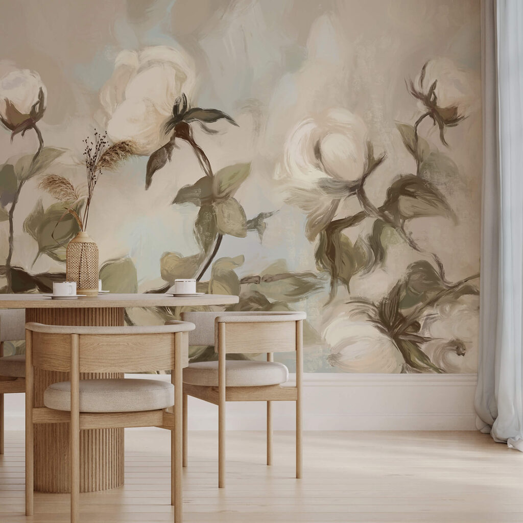 Rose lungo bordi chiari — ambiente 3