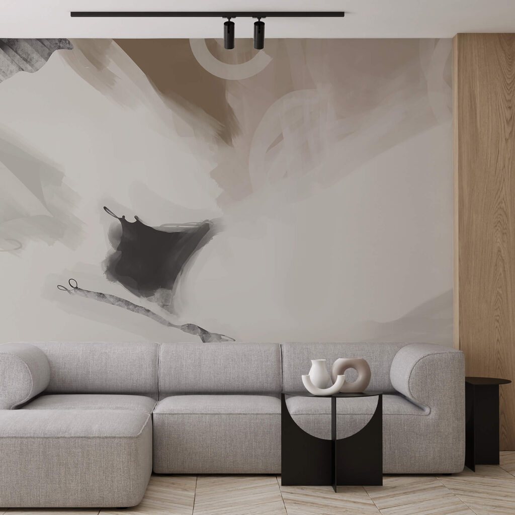 Ampie pennellate grigie — ambiente 1