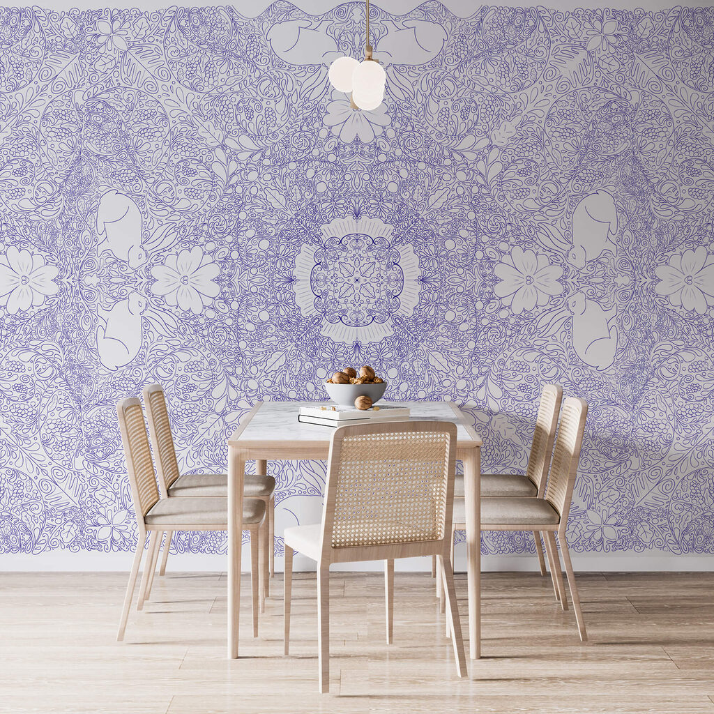 Ornamento sottile simmetrico — ambiente 1