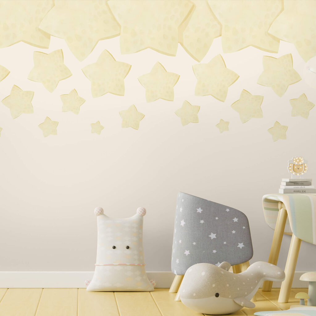 Stelle sul bordo superiore — ambiente 1