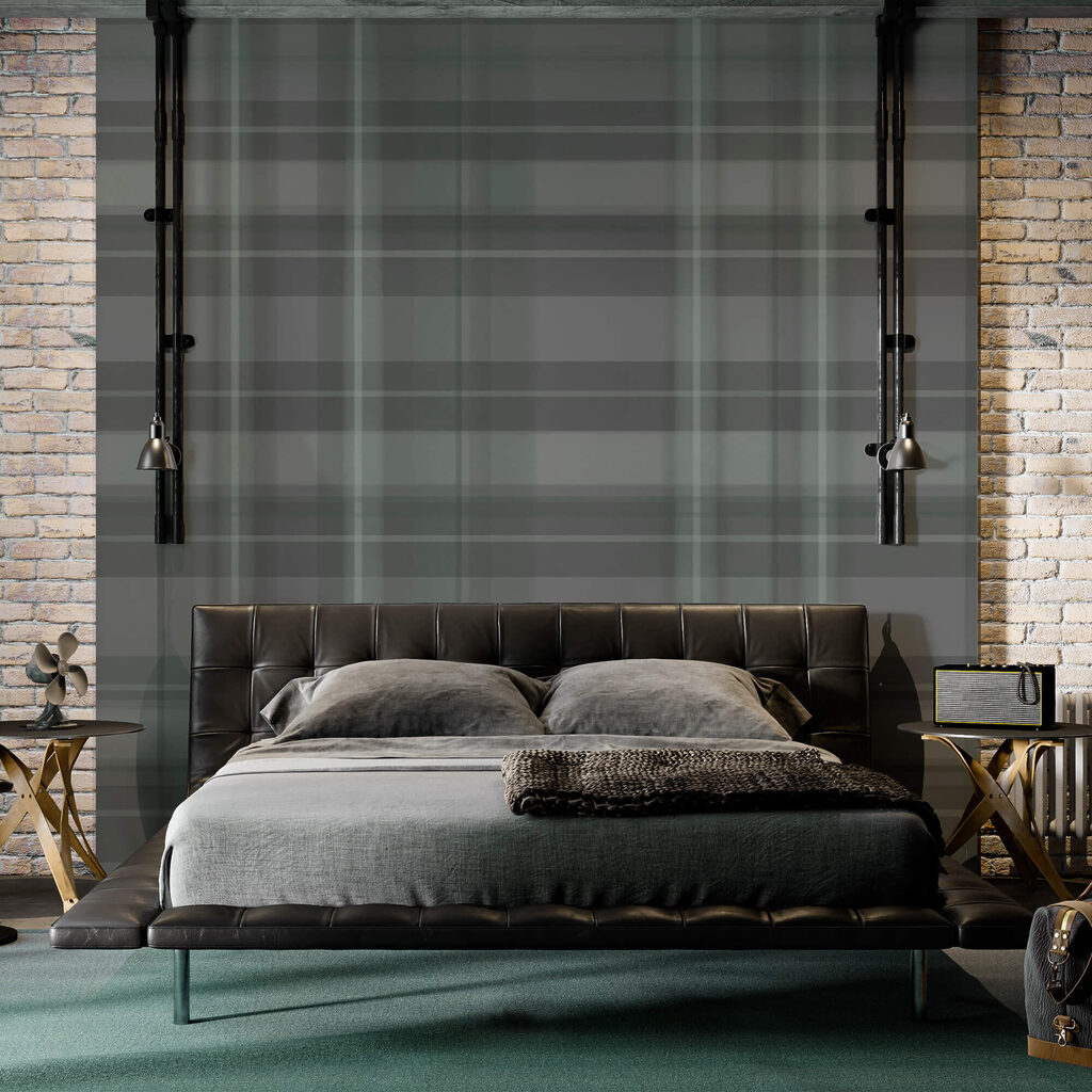 Reticolo grigio a rombi — ambiente 1